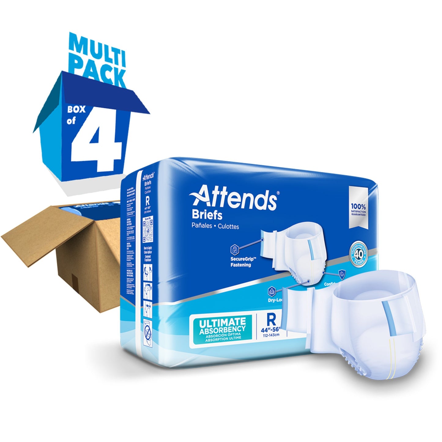Attends® Advanced Briefs, Regular