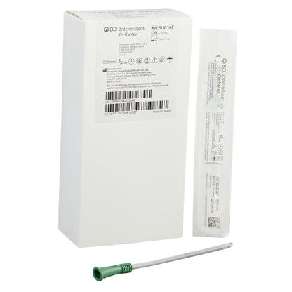 Urethral Catheter Bard® Straight Tip Uncoated 14 Fr. 6 Inch