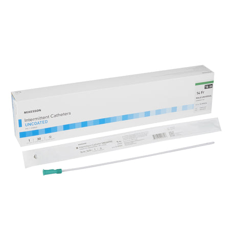 McKesson Female Urethral Catheter, 14 Fr, Straight Tip, 16 in by McKesson Brand product image
