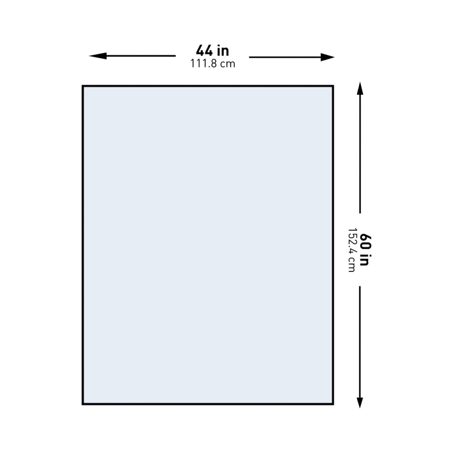 McKesson Sterile Half Drape Sheet, 60 x 44 Inch