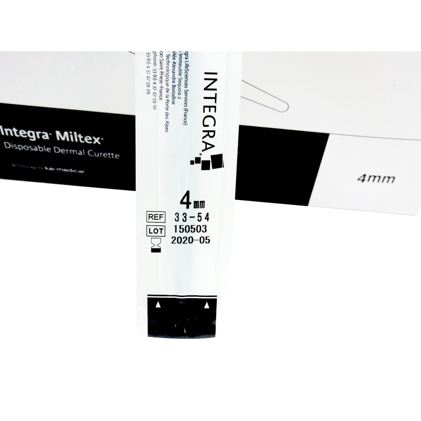 Miltex® Disposable Dermal Curette, 4 mm