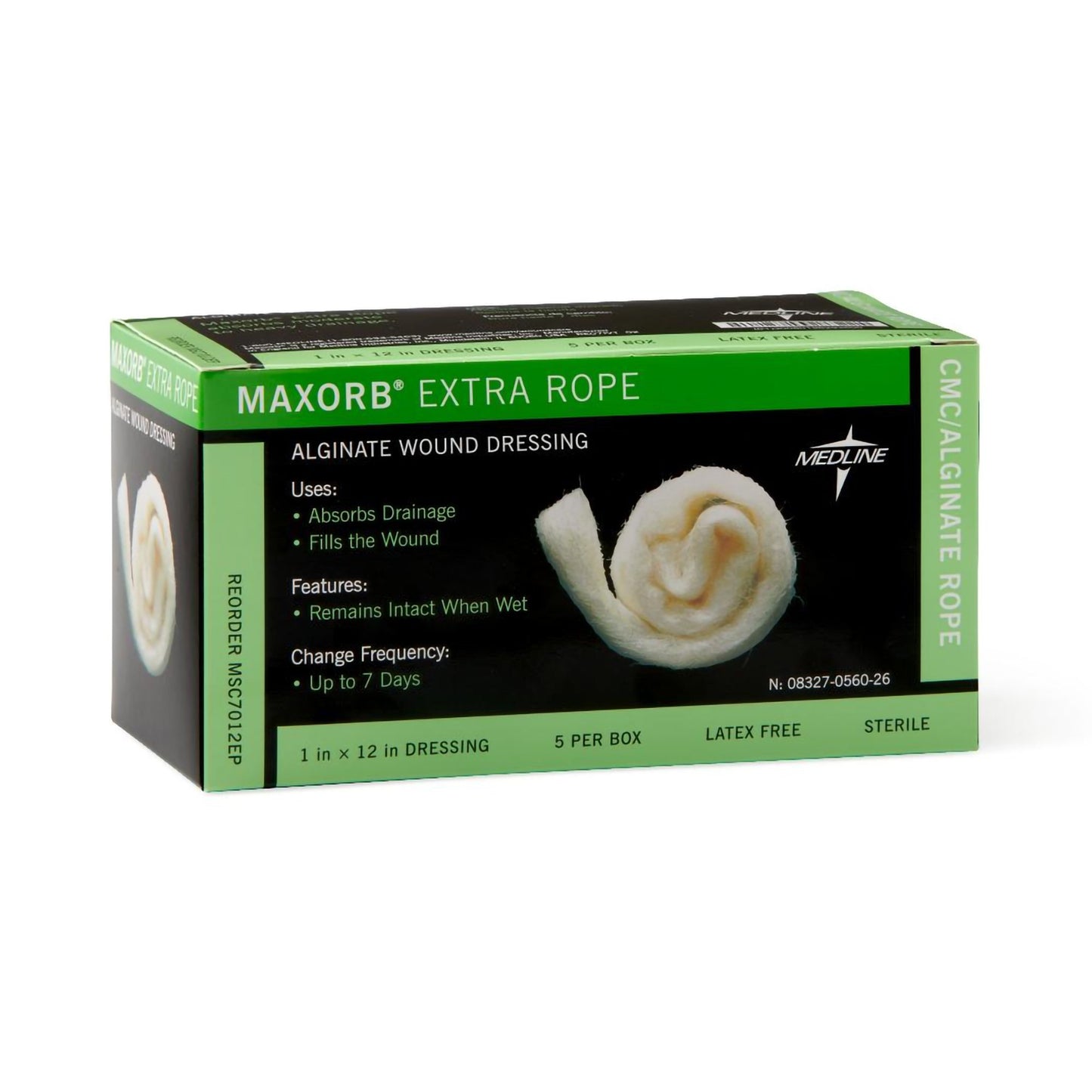 Maxorb® Extra Alginate Dressing, 12 Inch