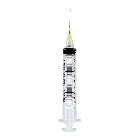 Nipro Medical JD+10L2025-WEI Nipro Syringe with Hypodermic Needle