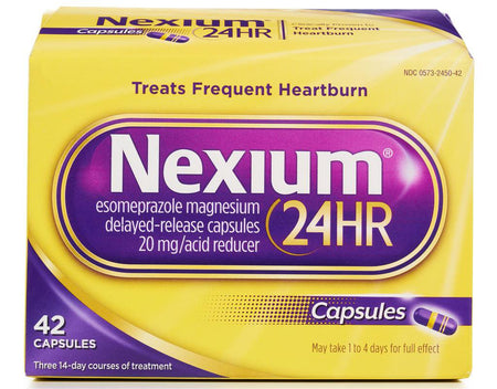 Glaxo Consumer Products 573245242 Nexium 24HR Capsules Clear Minis