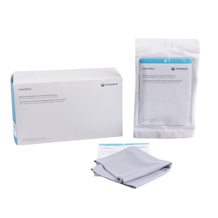 Coloplast 7912 InterDry Silver Complex Textile, Skin Fold Management Material