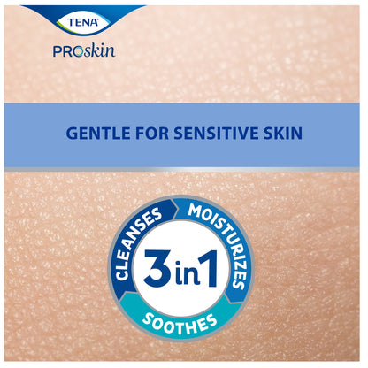 Tena® Body Wash Cleansing Cream, Alcohol-Free 3-in-1 Formula, Unscented, 1000 mL