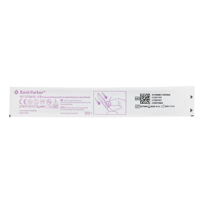 Bard-Parker® Safety Scalpel, Size 15