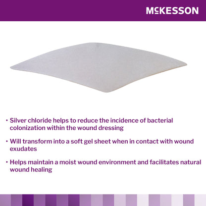 McKesson Silver Collagen Dressing, 4 x 4 Inch
