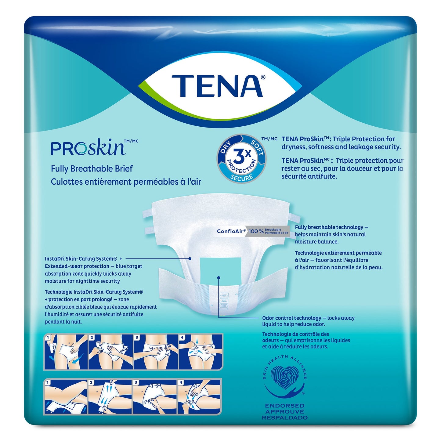 Tena® ProSkin™ Ultra Incontinence Brief, Extra Large