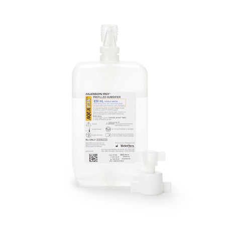 Medline HUD00640 Aquapak Prefilled Bubble Humidifier Kit, 650 mL