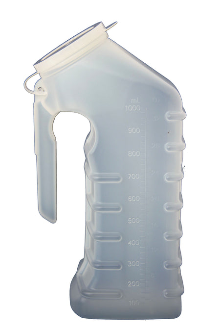 GMAX Industries GP300 Uri-MAX Male Urinal, 1000 mL, 32 oz. / 946 mL, Translucent
