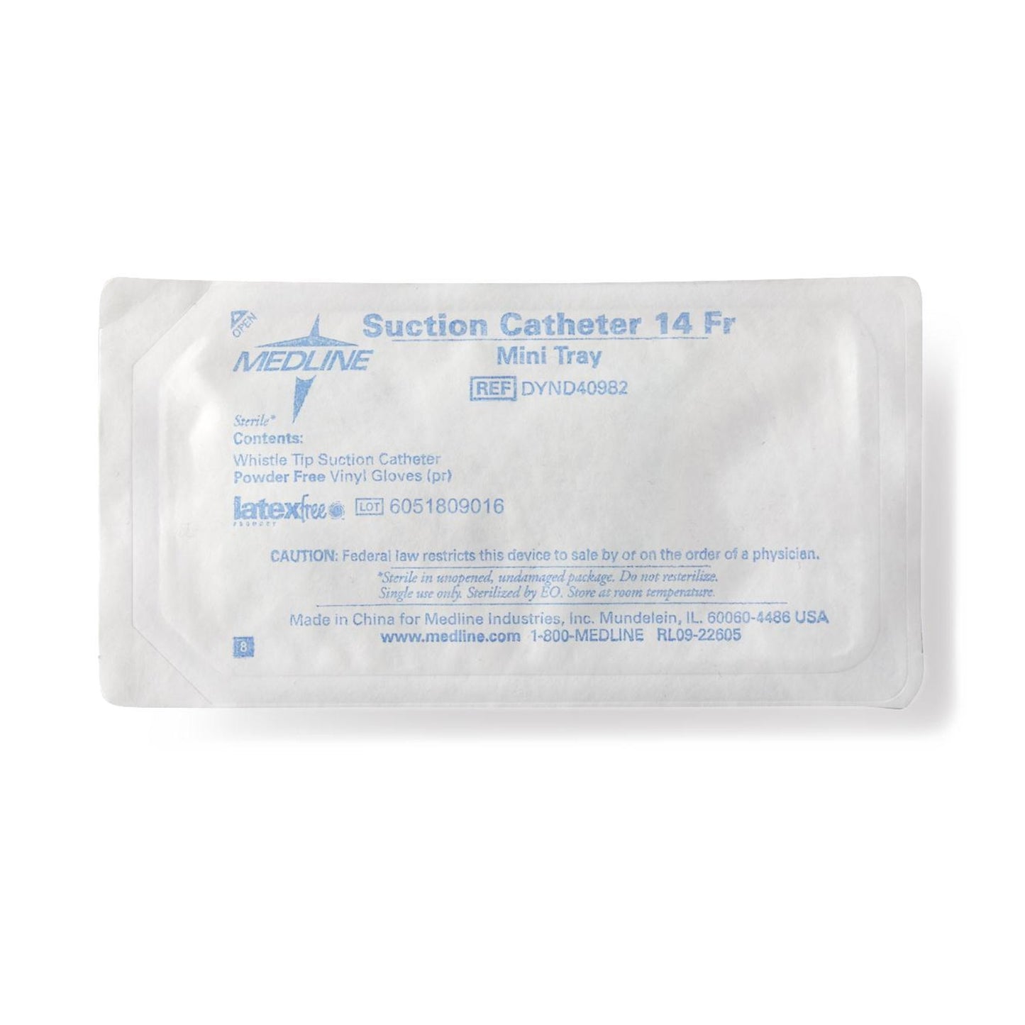 Medline Suction Catheter Kit, 14 Fr.