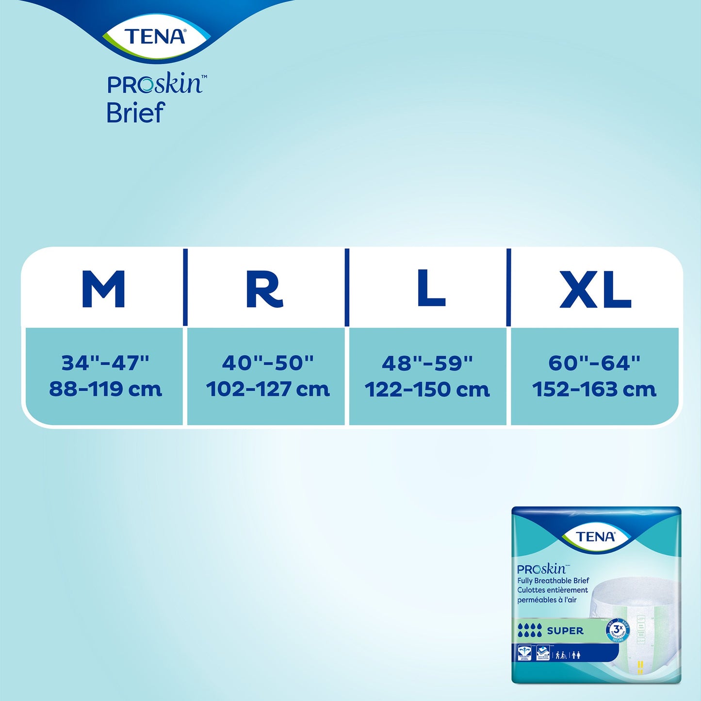 Tena Super Adult Heavy-Absorbent Incontinence Brief, Extra Large
