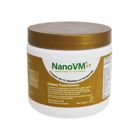 Solace Nutrition 971477 NanoVM t/f Powder Pediatric Tube Feeding Formula, 275-gram jar