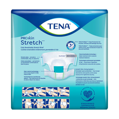 Tena® ProSkin Stretch™ Super Incontinence Brief, Large / Extra Large