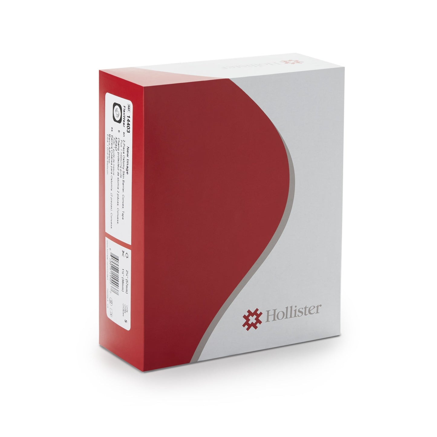New Image™ Convex FlexWear Skin Barrier with Up to 1½ Inch Stoma Opening
