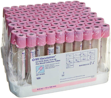 BD 388911 Vacutainer® Venous Blood Collection Tube, 6 mL, 13 x 100 mm