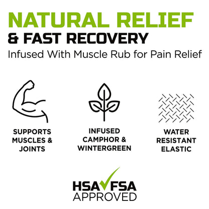 Green Drop Sports Tape, Infused Kinesiology Tape for Recovery