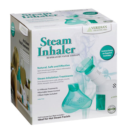 Veridian Healthcare LLC 11-525 Steam Inhaler Respiratory Vapor Therapy System