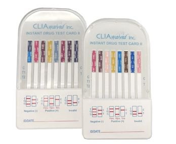 CLIAWAIVED INC CLIA-IDTC-II-88-A Drugs of Abuse Test Kit CLIAwaived AMP, BAR, BUP, BZO, COC, mAMP/MET, MDMA