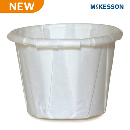 Souffle Cup McKesson 0.75 oz. White Paper Disposable