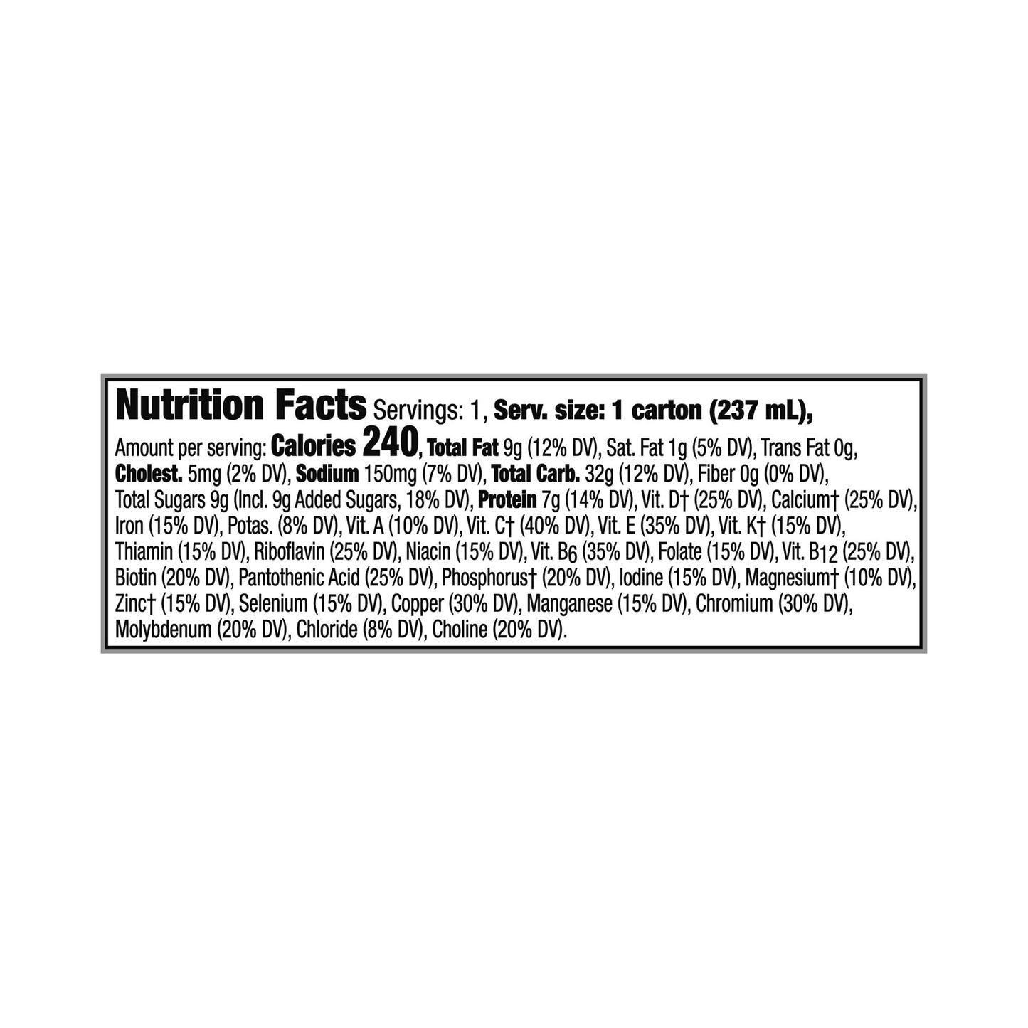 Boost® Kid Essentials™ Balanced Nutritional Drink, Chocolate, 8-ounce carton