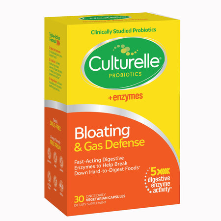 i-Health Inc 49100401829 Culturelle Bloating & Gas Defense Capsules