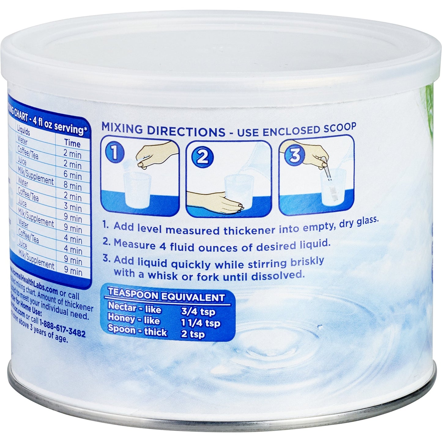 Thick & Easy® Clear Food and Beverage Thickener, 4.4-ounce canister