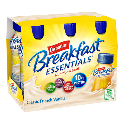 Carnation Breakfast Essentials® Vanilla Nutritional Drink, 8-ounce bottle