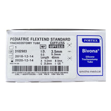Bivona® FlexTend™ Plus Pediatric Tracheostomy Tube, Size 3.5