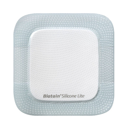 Biatain® Silicone Lite Adhesive w/ Border Silicone Foam Dressing, 2 x 2 Inch