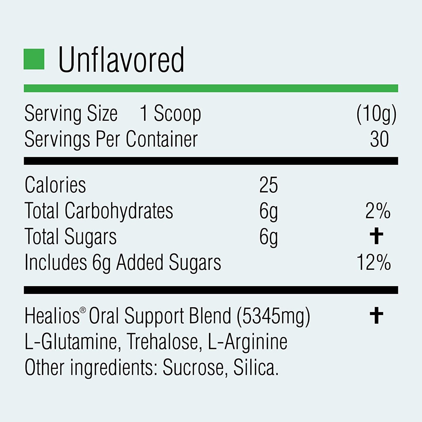 Healios Oral Health and Dietary Supplement Powder for Mouth Sores