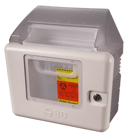 BD 305017 Becton Dickinson Sharps Collector Wall Cabinet