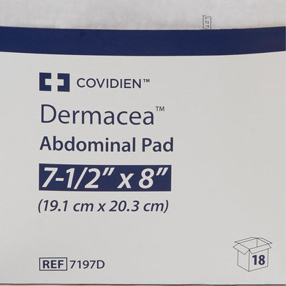 Dermacea™ Sterile Abdominal Pad, 7-1/2 x 8 Inch