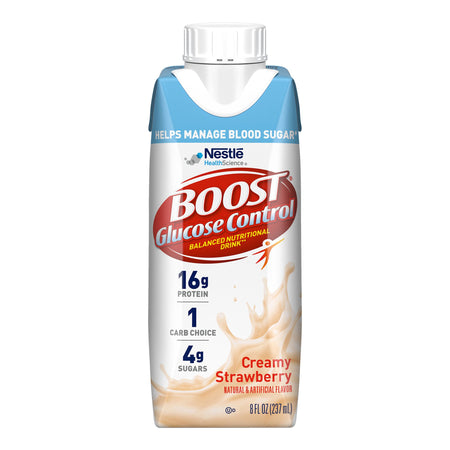 Nestle Healthcare Nutrition 41679158104 Boost Glucose Control Strawberry Balanced Nutritional Drink