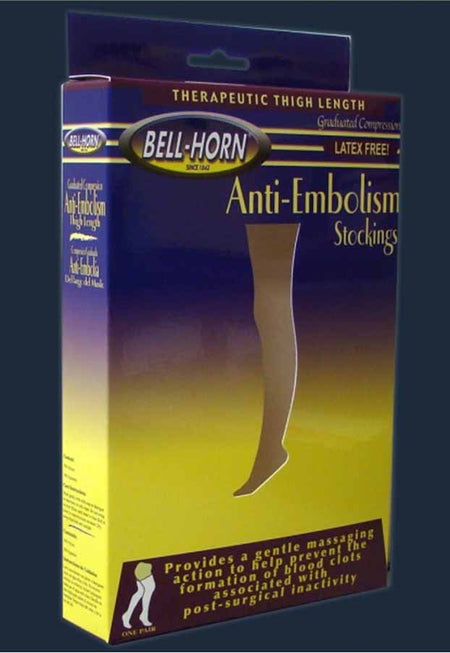 DJO 11330XL Bell-Horn Thigh High Anti-embolism Stockings, Extra Large
