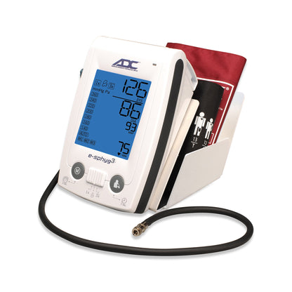 Automatic Digital Blood Pressure Monitor E-sphyg™ 3 Multiple Sizes Nylon Cuff 19 - 50 cm Desk Model