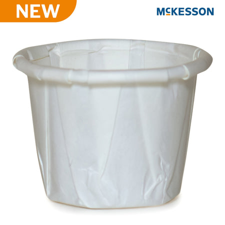 Souffle Cup McKesson 0.5 oz. White Paper Disposable