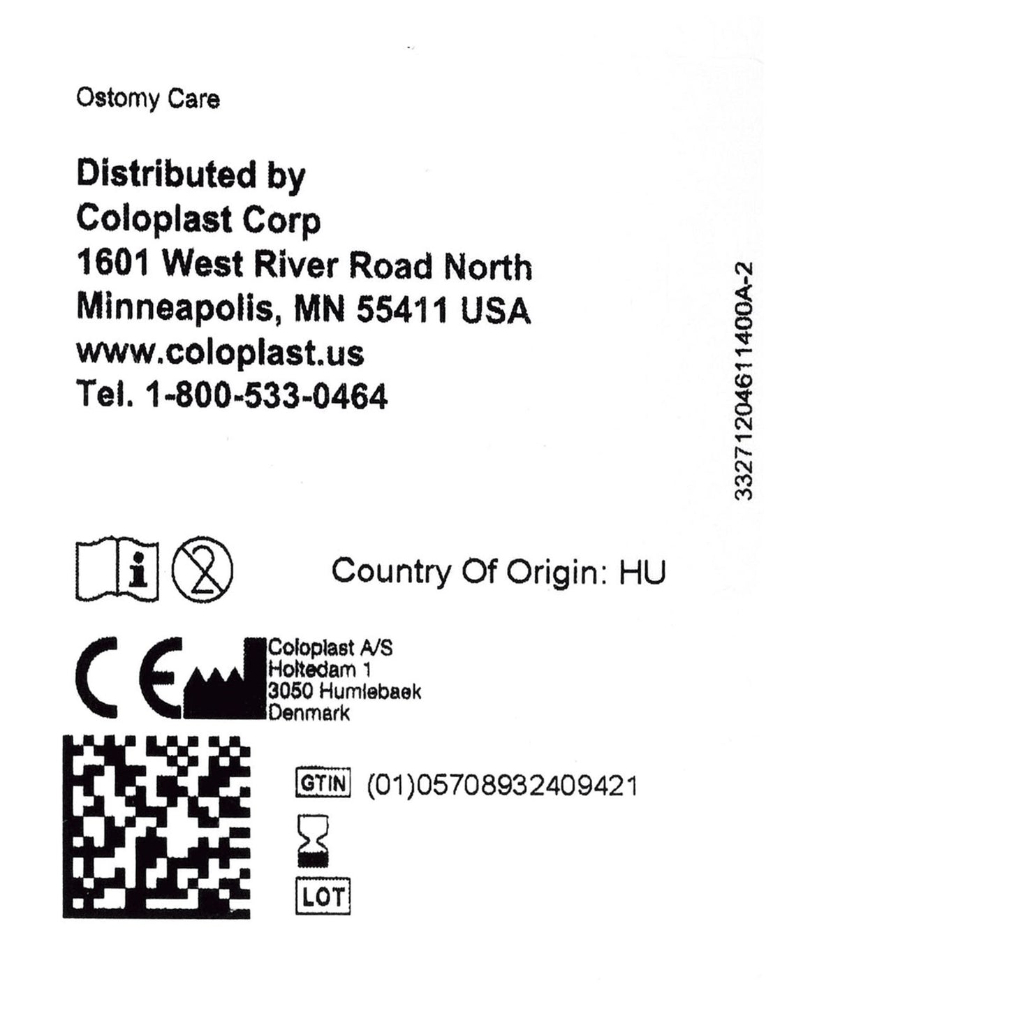 Ostomy Seal Brava® Thick 3/4 Inch (18mm) Stoma 2-1/4 Inch (57 mm) 4.2mm Thick