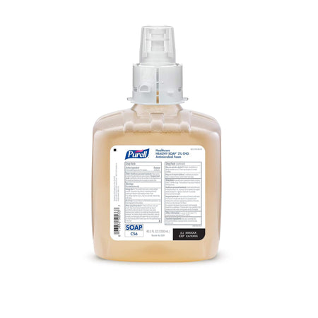 Antimicrobial Soap Purell® Healthy Soap® Foaming 1,200 mL Dispenser Refill Bottle Unscented