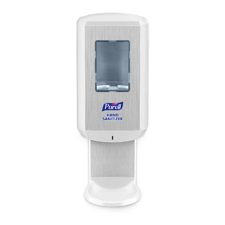 Hand Hygiene Dispenser PURELL® CS6 Chrome / White ABS Plastic Touch Free 1200 mL Wall Mount