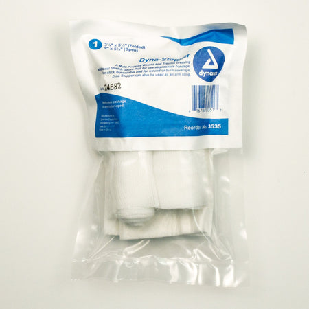 Dynarex 3535 Dyna-Stopper Sterile Trauma Dressing, 5-1/2 x 9 Inch
