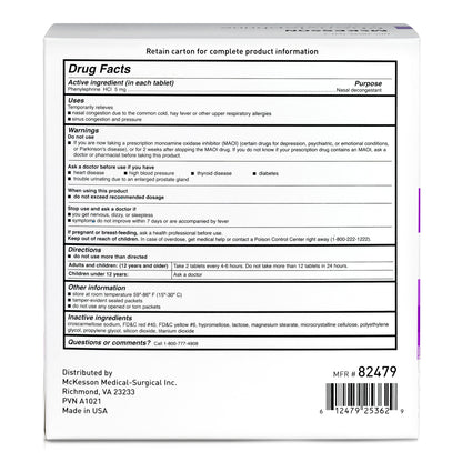McKesson Phenylephrine Sinus Relief