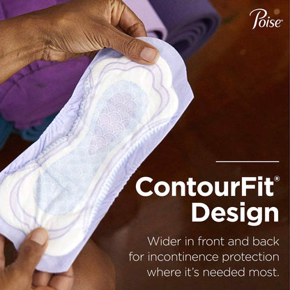 Poise® Bladder Control Pads, Light Absorbency, Regular Length