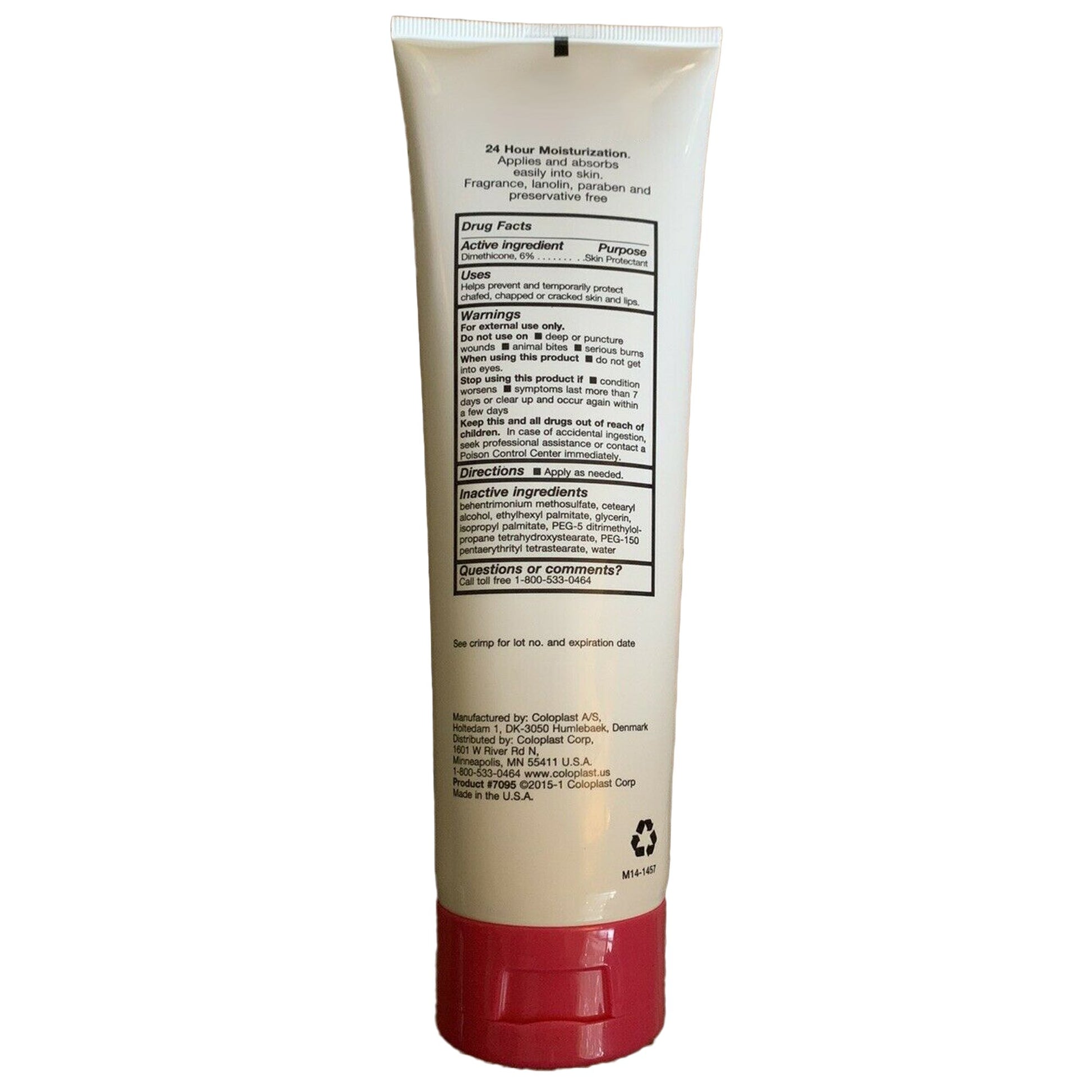 Sween 24 moisturizing skin protectant cream 7095. This is a 9 oz size tube with 6 percent dimethicone