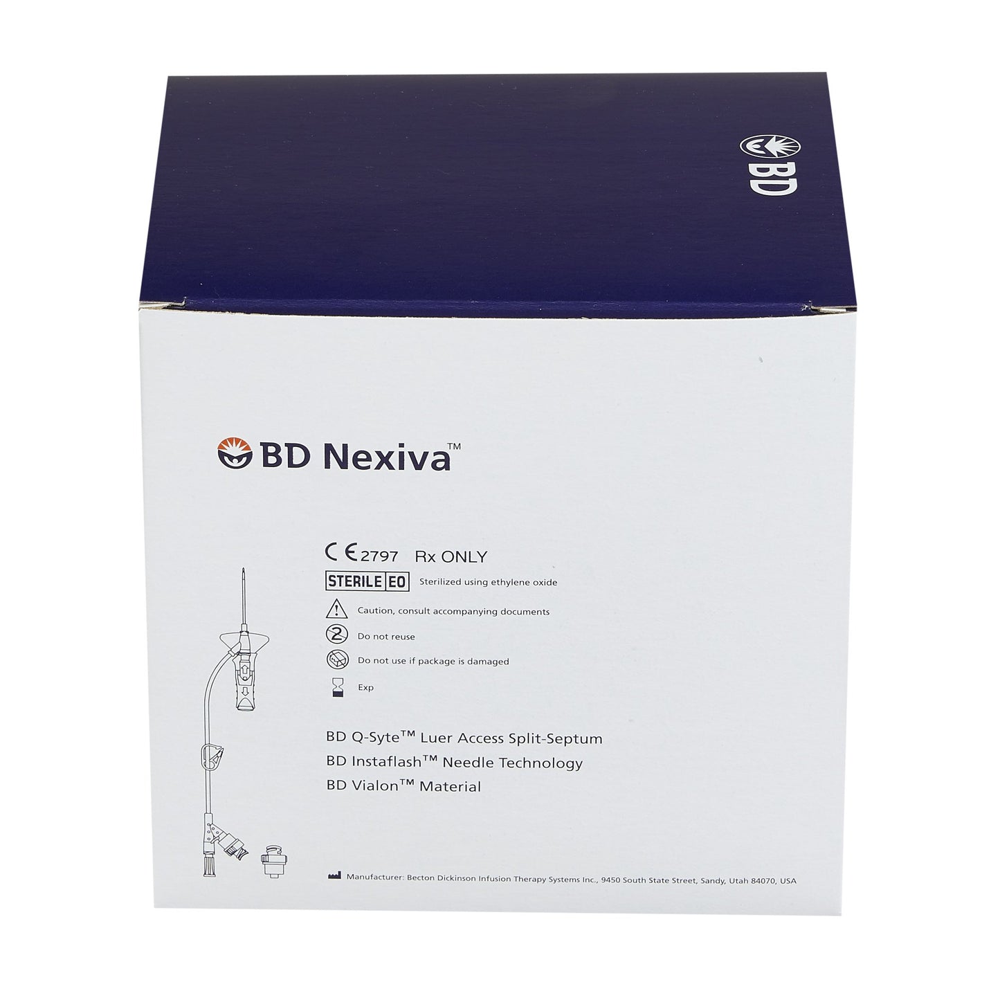 Nexiva™ Closed IV Catheter, 22 Gauge