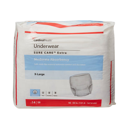 Sure Care™ Extra Moderate Absorbency Incontinence Underwear, X-Large