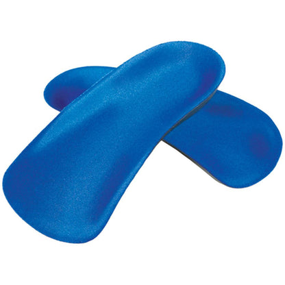 Plantar Fasciitis Insole FREEDOM® Accommodator™ 3/4 Length Foam / Nylon / Plastic Men 12 to 13 Blue