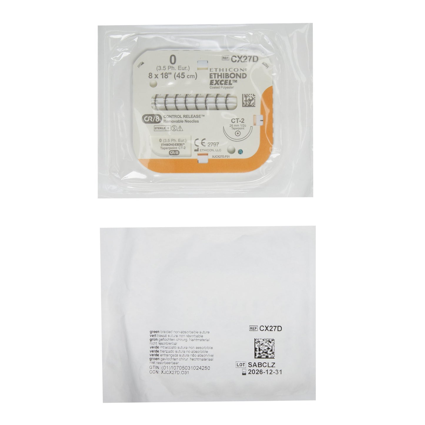 Ethibond™ Excel Suture with Needle