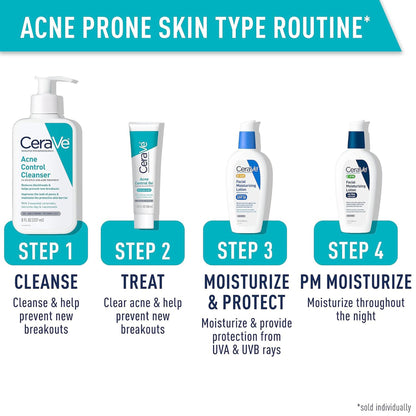 Acne Treatment CeraVe® Acne Control Cleanser 8 oz. Gel